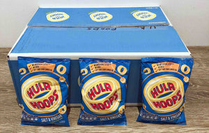 Hula Hoops Salt and Vinegar 32 Pack Box
