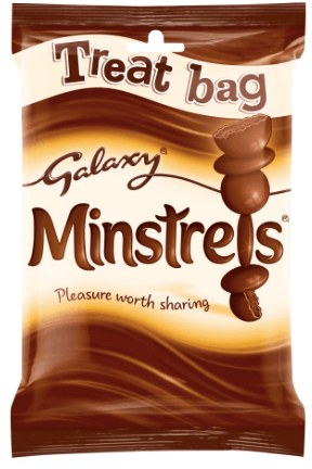 Galaxy Minstrels Treat Bag