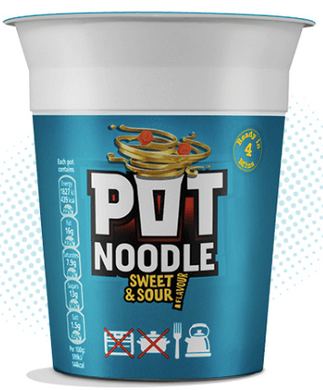 Pot Noodle Original Sweet and Sour Flavour